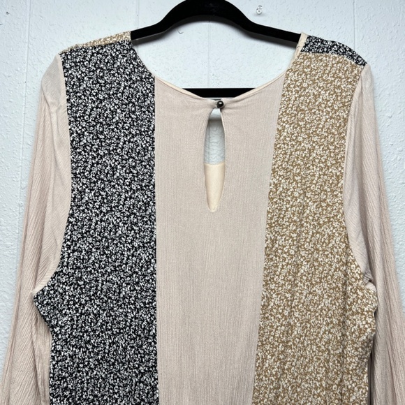 143 Story by Lineup Puff Sleeve Dress Womens 3XL Garden Cottagecore Patchwork - Picture 9 of 13